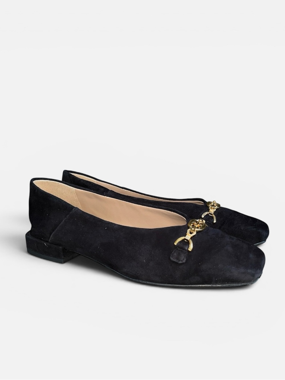 Sam Edelman Kimmi Snip-Toe Tailored Flats in Black Size 6 1/2 - Picture 3 of 11